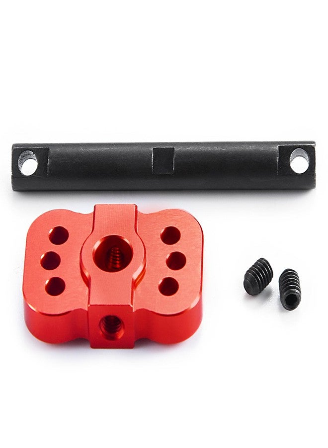 JGGZONE Aluminum Differential Locker Spool Diff Case Mounts for 1/10 Scale Tra-xxas Slash 2WD Rustler Stampede VXL Bandit Car Truck Upgrades Parts (Red) - Image 3